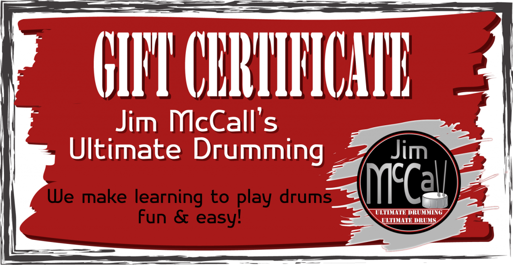 Gift Certificates - Ultimate Drumming