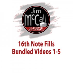 16th Note Fills Bundled Videos 1-5