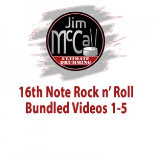 16th Note Rock n’ Roll Bundled Videos 1-5