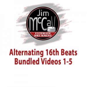 Alternating 16th Beats Bundled Videos 1-5