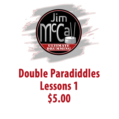 Double Paradiddles Lessons 1