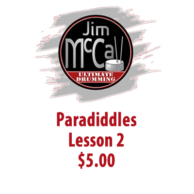 Paradiddles Lesson 2